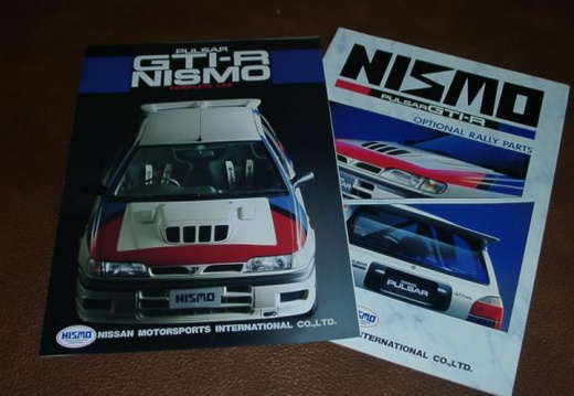 Nismo Complete Car & Optional Rally Parts Catalogues