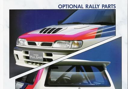 Optional Rally Parts Catalogue