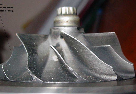 Compressor Wheel Detail