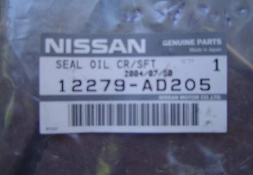 Rear Main Oil Seal