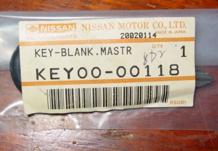 Nissan Key Blank