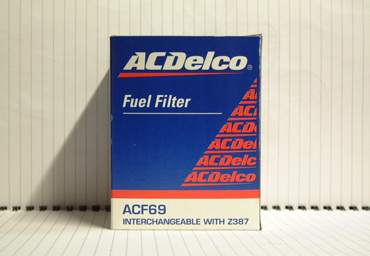 ACDelco Fuel Filter (with ABS) ACF69 - $12