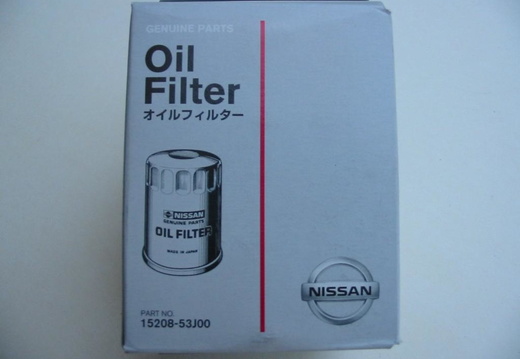 Nissan Oil Filter/ New Packaging ~$16.00