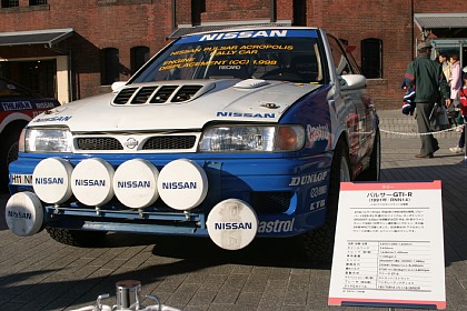 NME WRC Car at Exhibition
