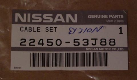 The lead set was $119, and is Yazaki. Supplied by City Nissan Parts