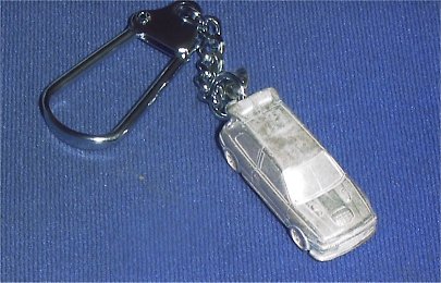 Silver keyring from the Japanese Owners Club (circa 2001)